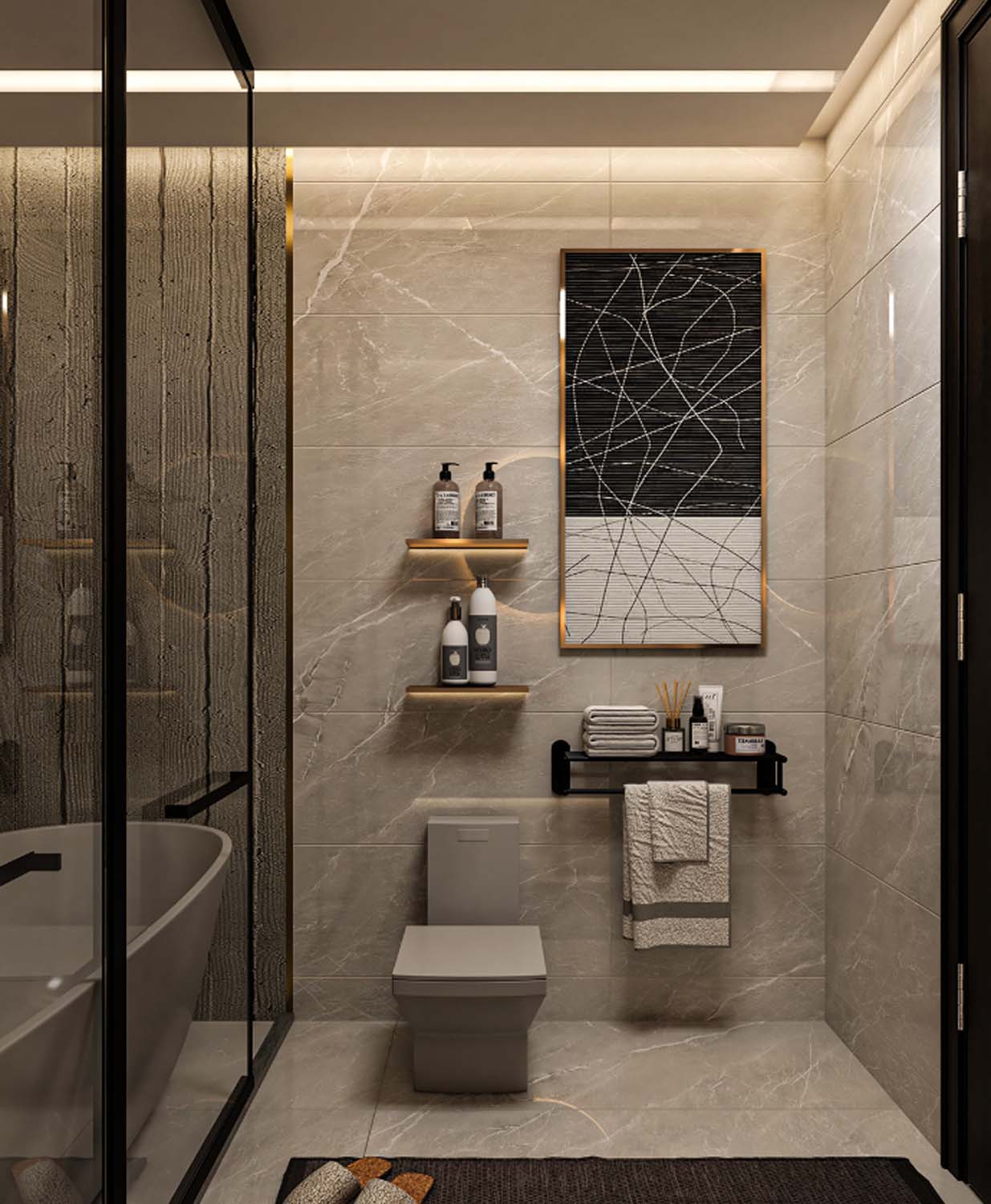 Tiles Bathroom Design -aargaa construction