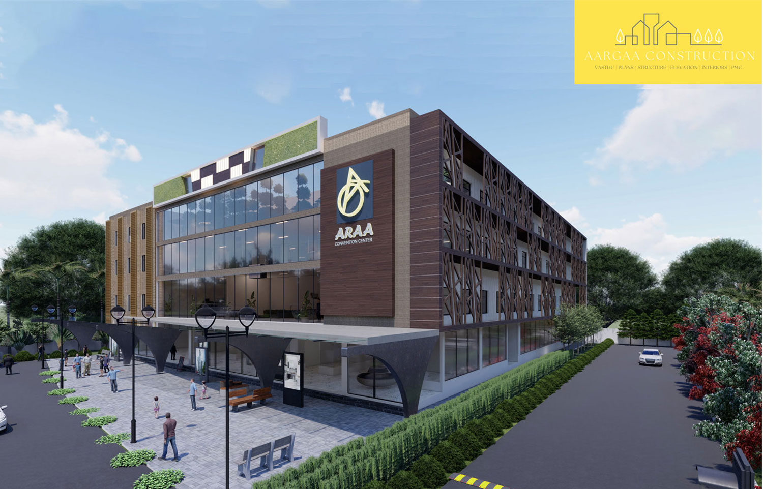 aargaa construction - convention center